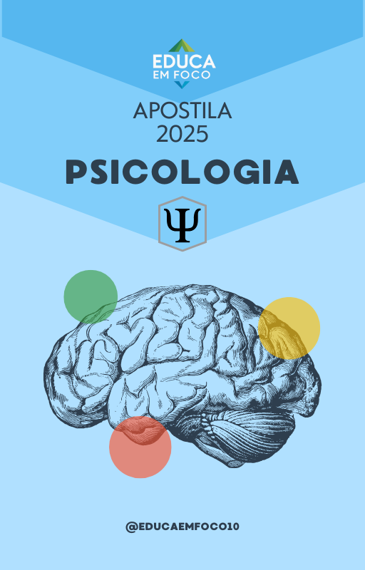 Capa da Apostila de Psicologia 2025